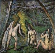 Paul Cezanne Three Women Bathing oil painting picture wholesale